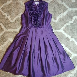 Jessica Howard purple dress
